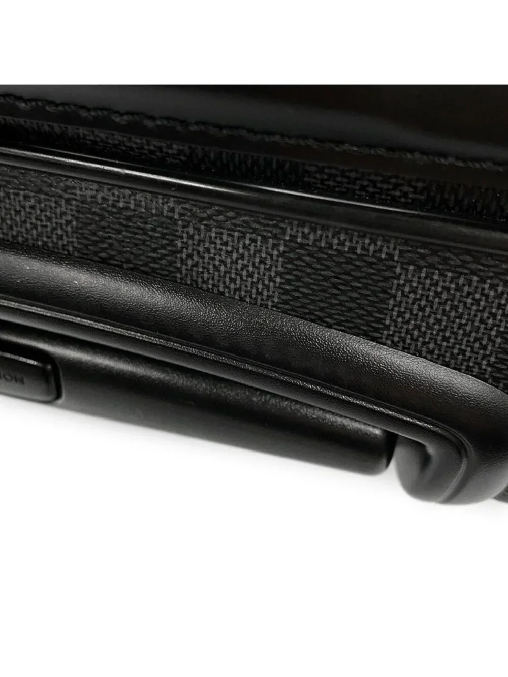 Louis Vuitton Carry Case Damier Graphite Pegase 45 Suitcase Black Travel